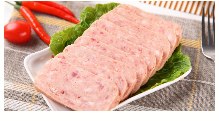 梅林午餐肉罐头340g(蒜香)\/罐【价格，正品，报价】-飞牛网