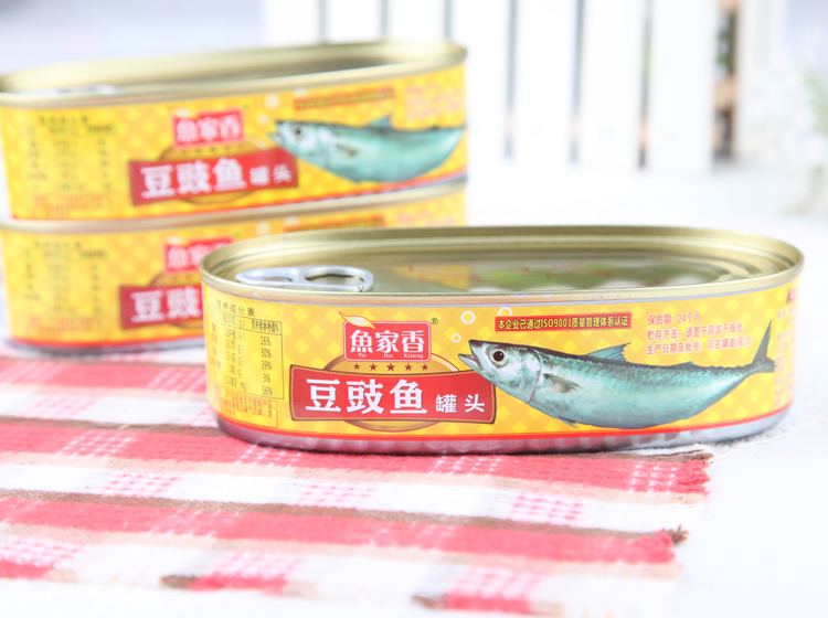 品牌:鱼家香 罐头包装:组合装 水产罐头种类:豆豉鲮鱼